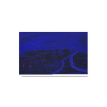 Apparition in the Sea Stretched Canvas Print