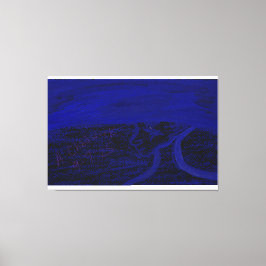 Apparition in the Sea Stretched Canvas Print Leinwanddruck