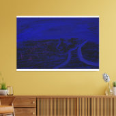 Apparition in the Sea Stretched Canvas Print Leinwanddruck (Insitu (Wohnzimmer))