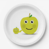 Appel vriendjes melamine+bord pappteller (Vorderseite)