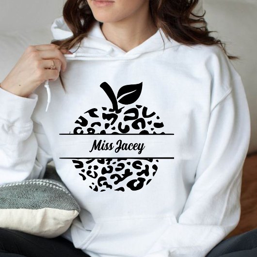 Appellername des personalisierten Lehrers, benutze Hoodie