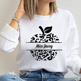 Appellername des personalisierten Lehrers, benutze Sweatshirt