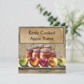 Appellettbutter, anpassbar (Stehend Vorderseite)