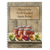 Appellettbutter, anpassbar notizblock (Vorderseite)