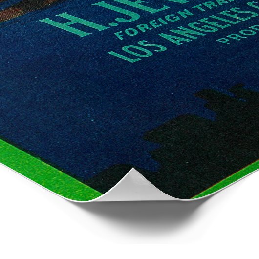 Appellettschachtel Poster (Ecke)