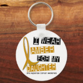 APPENDIX KREBS Ich trage Bernstein für meine Tocht Schlüsselanhänger (Vorderseite)