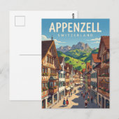Appenzell Schweiz Postkarte (Vorne/Hinten)
