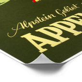 Appenzeller Bahn Schweiz Appenzell Bahn Reisen Poster (Ecke)