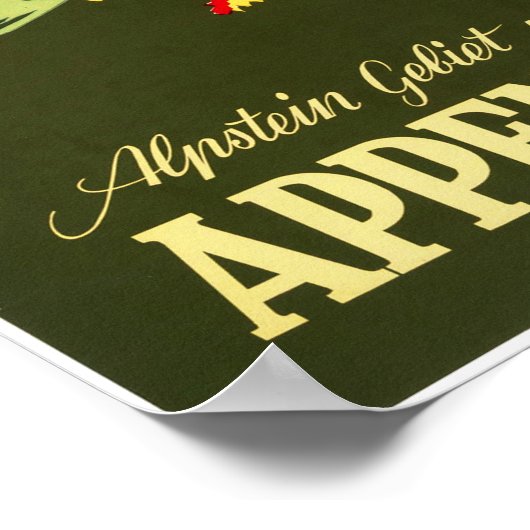 Appenzeller Bahn Schweiz Appenzell Bahn Reisen Poster (Ecke)