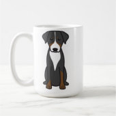 Appenzeller Sennenhund Kaffeetasse (Links)