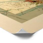 Appenzellerland, Schweiz, Travel Ski Poster (Ecke)