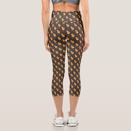 Apperol Spritz Cocktail High Waisted Capris (Rückseite)