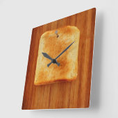 Appetitliche Küchenwanduhr Quadratische Wanduhr (Winkel)