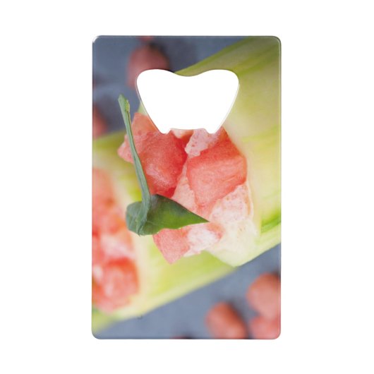 Appetizer Kreditkarten Flaschenöffner (Vorderseite)