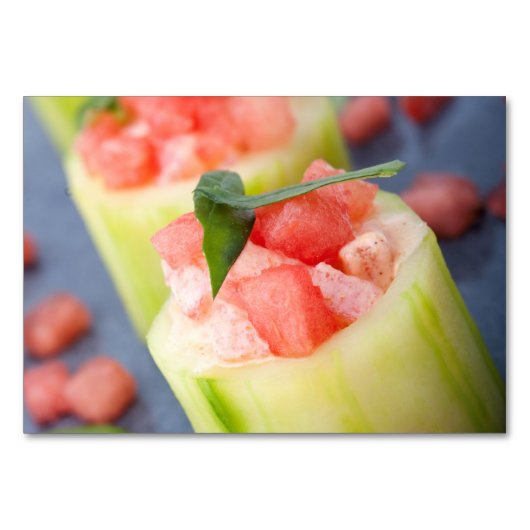 Appetizer Tischnummer (Vorderseite)