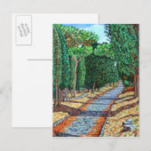 Appia Antica Postkarte (Vorne/Hinten)