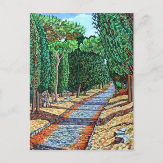 Appia Antica Postkarte (Vorderseite)