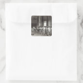 Appius Claudius Quadratischer Aufkleber (Tasche)