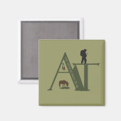Applalachian Trail Magnet (Vorderseite/Rückseite)