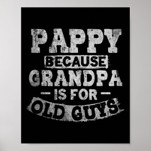 Applaus, denn Opa ist für alte Typ lustige Vater Poster