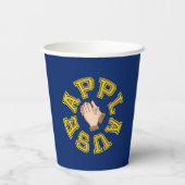 Applaus Pappbecher (Rückseite)