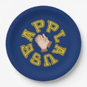 Applaus Pappteller (Vorderseite)