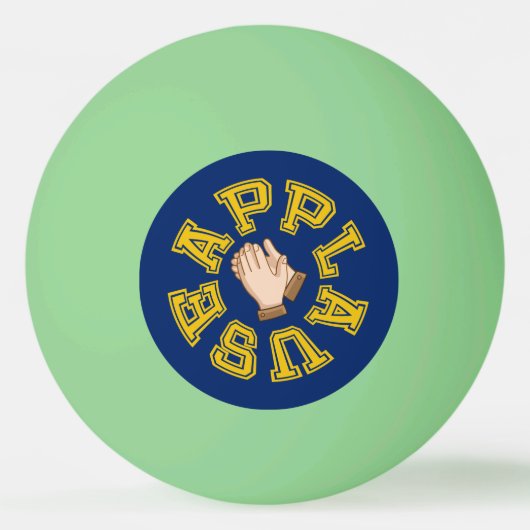 Applaus Tischtennisball (Rückseite)
