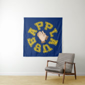 Applaus Wandteppich (Beispiel)