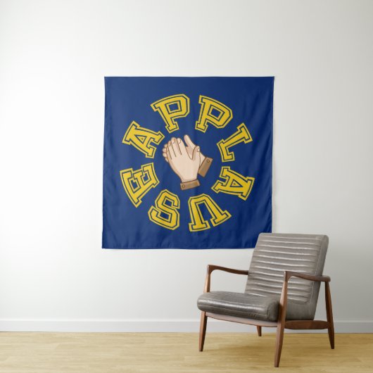 Applaus Wandteppich (Beispiel)