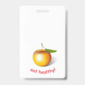 Apple 3-d ausweis (Rückseite)