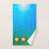 Apple 3-d badhandtuch set (Handtuch)
