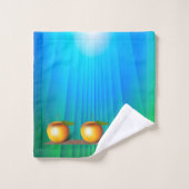 Apple 3-d badhandtuch set (Waschlappen)