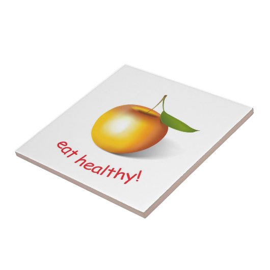 Apple 3-d fliese (Seite)