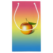 Apple 3-d kleine geschenktüte (Rückseite)
