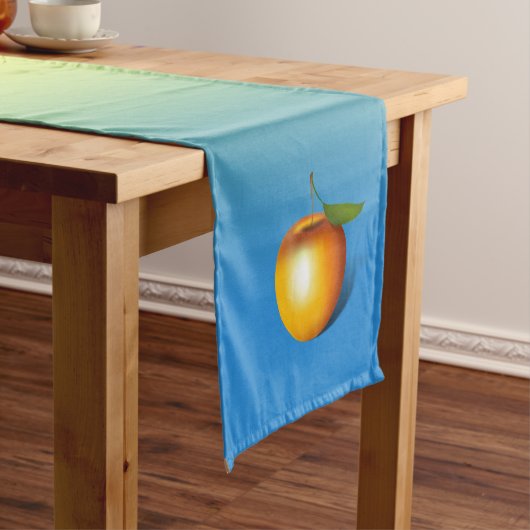 Apple 3-d kurzer tischläufer (Beispiel)