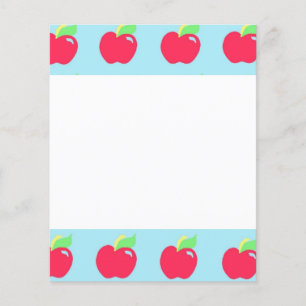 Apple 4,5" x 5,6" Flyer