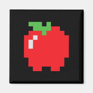 Apple 80er Videospiel Halloween Gruppenkostüm Magnet