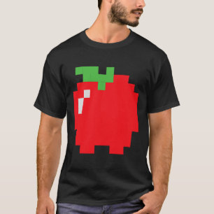 Apple 80er Videospiel Halloween Gruppenkostüm T-Shirt