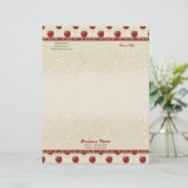 Apple A Day Briefkopf (Stehend Vorderseite)