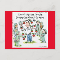 Apple A Day Funny Rick London Comic wird gut