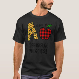 Apple A ist für den stellvertretenden Schulleiter  T-Shirt