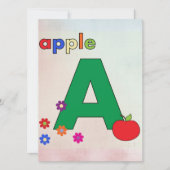 Apple A Letter A (Vorderseite)
