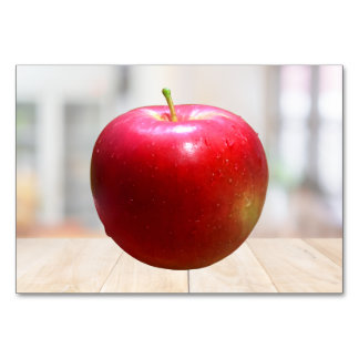 Apple ABA Tact Labeling Flashcard | Bildkarten Tischnummer