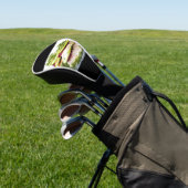 Apple and trout appetizer golf headcover (In SItu)