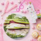 Apple and trout appetizer pappteller (Party)