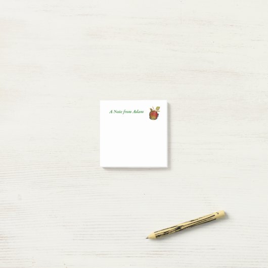 Apple anpassbar post-it klebezettel (Auf Schreibtisch)