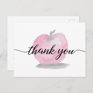 Apple Apple-Wertschätzung von Lehrer Custom Postkarte