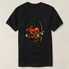 Apple Archer — Lustiges Obst Japanischer Bogenschü T-Shirt