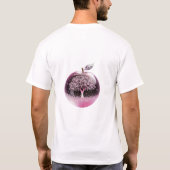 Apple Art Mark T-Shirt (Rückseite)