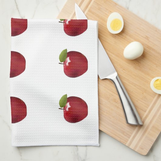 Apple Attack Kitchtuch Geschirrtuch (Viertel Falte)